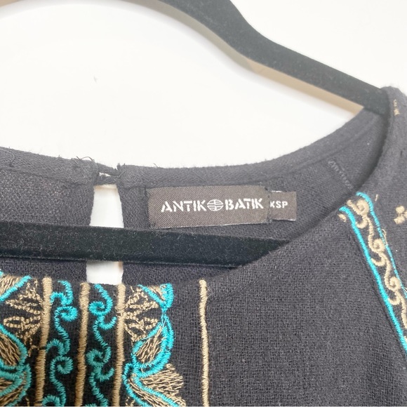 Anthropologie Antik Batik Koti Embroidered Dress - Picture 5 of 10